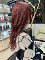プランタン フォー ヘアー(printemps FOR HAIR) ダブルカラー×チェリーピンク