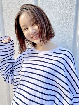 ソト 銀座(soto.) 暗めカラー/グランマッシュ/フェイスフレーミング[銀座]