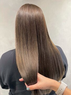 ティルコジェマオブボナ(TYLCO gemma of bona) 思わず触れたくなる感動の艶◎オーダーメイドストレート/Aujua