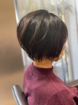 コモン 学芸大学(COMON) 暗めカラー/フェイスフレーミング[学芸大学駅/ドライカット]