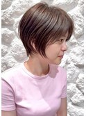 【Moana 平塚】#大人ショート#小顔魅せショート#レイヤーカット