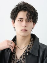 オーシャントーキョーオーバー 渋谷(OCEAN TOKYO OVER)&nbsp;メンズ波巻きツイスパニュアンススパイラルスパイキーショート