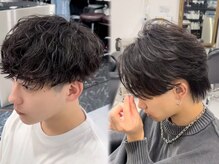 【御前 朋也】こだわりのメンズパーマをお届け致します！ シャドウパーマ 