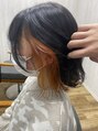 TELA HAIR　上福岡店【テーラヘアー】【12月1日OPEN（予定）】 インナーカラーオレンジ♪【上福岡】