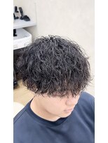 ヘアアンドフェイス ルースト(hair&face ROOST)&nbsp;MEN'S HAIR/波巻きスパイラル/円町/北野白梅町