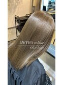 艶髪オリーブべージュ×髪質改善METEOカラー