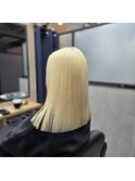 gld 白髪染め/白髪染めを使わない白髪染め/ハイライト/円山/ボブ