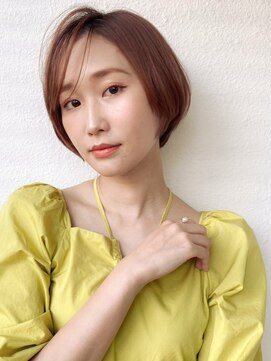 モッズヘア 越谷(mod's hair) 白髪ぼかしハイライト/丸みコンパクトショート/ナチュラルp越谷