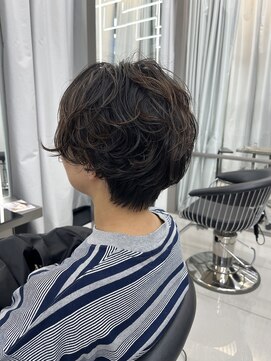 ザザ ZA/ZA 茗荷谷 大人の朝楽パーマ/ショート/茗荷谷