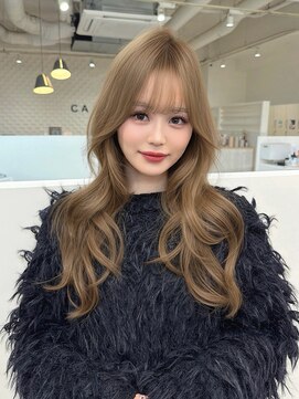 ケア 神戸(CARE) ワンホンレイヤー/シャギーカット/ベージュ