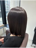 切りっぱなしボブ
