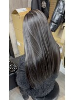 ラフ 難波店(LAFF) バレイヤージュ/シャドウルーツ/ハイライト/レイヤーカット