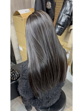 ラフ 難波店(LAFF) バレイヤージュ/シャドウルーツ/ハイライト/レイヤーカット