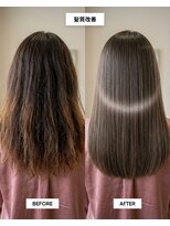 SENJYU 名古屋 名駅【髪質改善 縮毛矯正 白髪ぼかし特化サロン】【4/1OPEN(予定)】 髪質改善/サラツヤストレート/ミディアムヘア