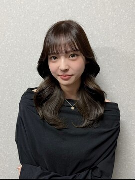 ルナス 福岡天神(LUNAS) 【オールシーズン大人気】透け感たっぷりニュアンスベージュ