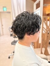 ユニックス ららぽーと湘南平塚店(UNIX)&nbsp;【無造作×色気】ナチュラルウェーブマッシュ　♯３０代髪型