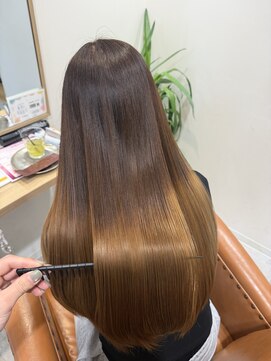 パウダーヘアー ルミニティ(powder hair luminity) 髪質改善ストレートヘア