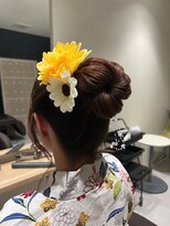 ブンクヘア(BUNQ hair) 浴衣アップヘアセット