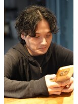 エスケイブ(S/CAVE)&nbsp;センターパートウルフ×サーフカール