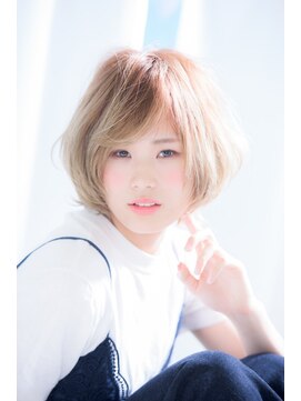 リスタバイネオリーブ 浅草(Re:sta by neolive) [浅草 Re:st@ by neolive］透け感ショートボブ