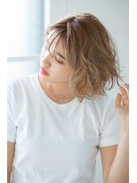 ラエティティア ロコ 刈谷店(Laetitia loco)&nbsp;ブロンドアッシュ★透け感