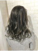 【Alma hair】イルミナカラーハイライト☆アッシュグレージュ