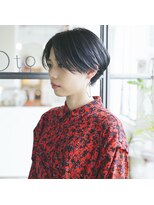 オト(Oto)&nbsp;ブルーブラック×ハンサムショート