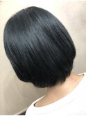 ムラなくキレイ!黒染めマスターにお任せ♪オーガニックカラー
