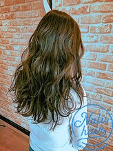 ナルヘアー(NALU HAIR) ロングレイヤー波ウェーブ