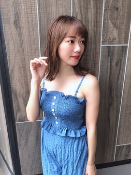 セシルヘアー 京都駅前4号店(Cecil hair) ナチュラル×外はねスタイル