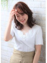 ソア 武蔵小杉(SOAR) ラベンダーパープル、ダークカラーローライトのレイヤーカット