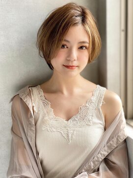アグ ヘアー エルモ 松山大街道店(Agu hair elmo) 《Agu hair》しっとり質感×まとまる秋ショート