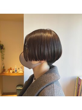 ヒュッゲ ティーシーエス 武蔵中原店(hygge-t.c.s) モードなハンサムショート