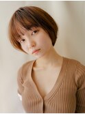 ナチュラルブラウンショート