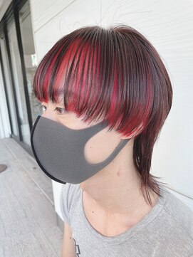 コルト(COLT) メンズマッシュウルフ×フレーミングカラー