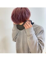 バランス ヘアーアンドアイラッシュ 野田店(balance.)&nbsp;マッシュ×ピンクパープル