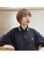 ジジ 代々木(Gigi)&nbsp;顔まわりレイヤー　丸みマッシュショート
