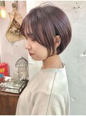 グレージュカラー/ボブウルフ/ココアベージュ 20代 30代 W2-1030