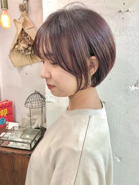 リッカ(RICCA) グレージュカラー/ボブウルフ/ココアベージュ 20代 30代 W2-1030