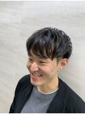 マッシュスタイル ツーブロック
