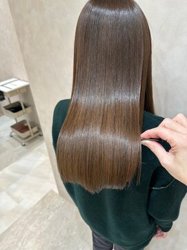 ジーナ 船橋(Zina) 大人かわいい20代30代40代小顔ショコラベージュ１Zina船橋