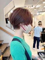 ネオリーブアイム 横浜西口店(Neolive aim)&nbsp;大人ガーリーチョコレートハンサムショートハイライトプリカール