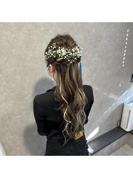 レヴェリー(REVERIE) #アレンジ#セット#ハーフアップ