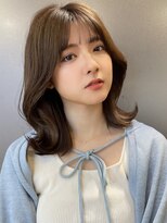 2wayバング外はねくびれヘア【肥田亜沙美】