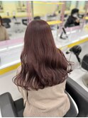 ブリーチなしでできる秋色ラベンダー