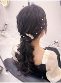 ローポニー【クランソア】ヘアセット/ヘアメ/心斎橋