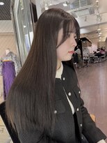 ヘアーアンドメイク ビス(HAIR&MAKE bis) ワンカラーで作るココアブラウン【久保田帆香】