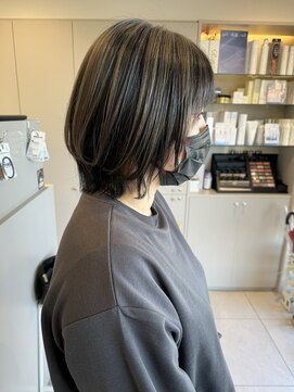 クレーチェ(CRECE) 《畑中結衣》アンブレラカラー/デザインカラー/ウルフカット