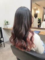 アネモネ(anemone) インナーカラーロングスタイル