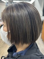 アルモ ヘア フア 東静岡(ALMO hair HUA)&nbsp;白髪ぼかしハイライト